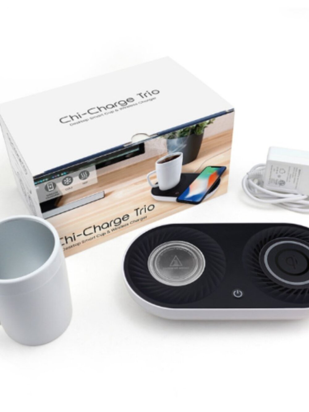 Chi-Charger Trio - Phone Charge + Beverage Center NEW